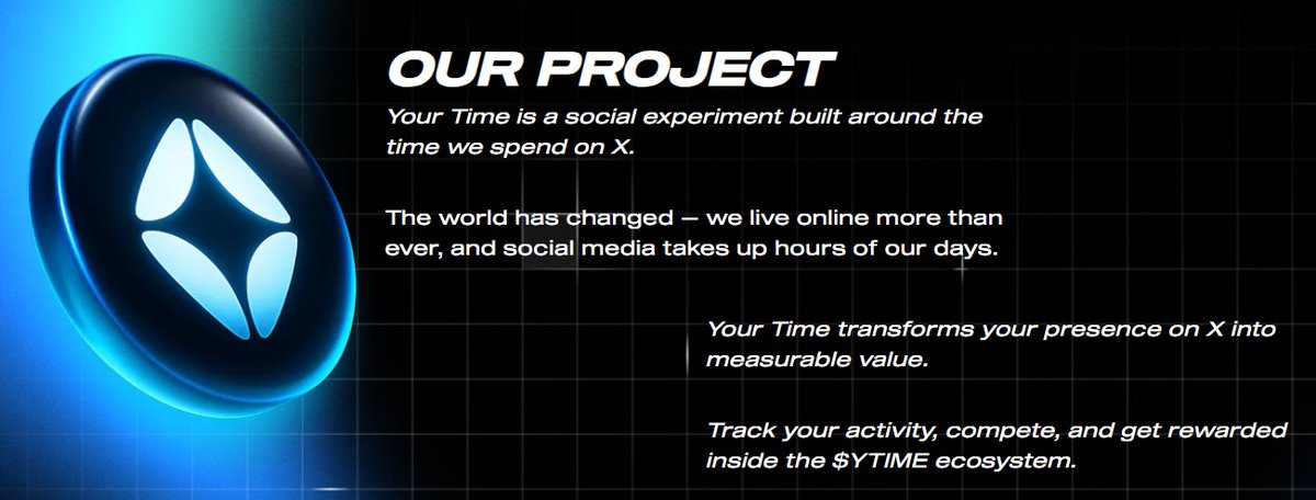 🎉 空投來了！ $YTIME 等你來領取 🚀  

是一個把「你花在 X（推特）」上的時間變成價值的全新實驗。  
你每天發文、互動、累積影響力的過程，都能轉換成 $YTIME 獎勵 💰  

---

🔹【什麼是 YTime？】   <a href="/YourT1me/">Your Time</a> 
Your Time 是一個以「時間」為核心的社交實驗。 
 
🌍