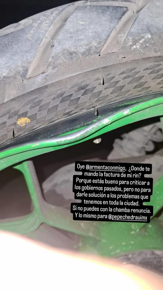 Oye <a href="/armentapuebla_/">Alejandro Armenta</a> donde te mando la factura de mi rin? 
Porque estás bueno para criticar a los gobiernos pasados, pero no para darle solución a los problemas que tenemos en toda la ciudad. 
Si no puedes con la chamba renuncia. Y lo mismo para <a href="/pepechedrauimx/">Pepe Chedraui 🇲🇽</a> .