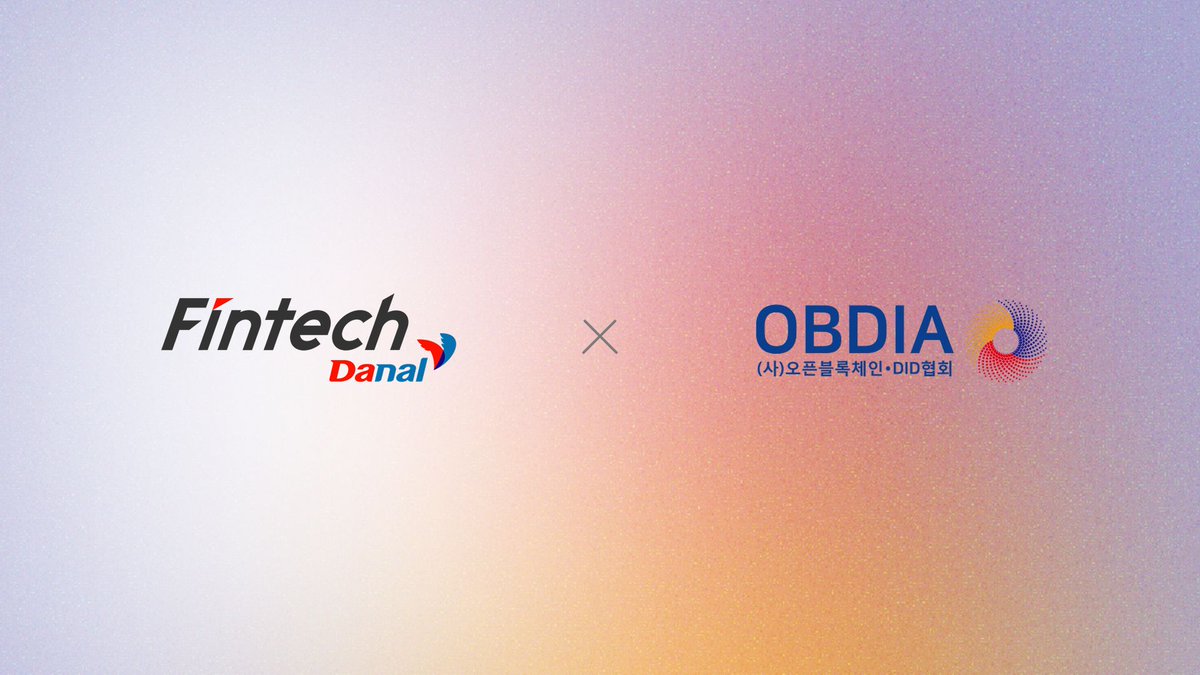 payprotocol's tweet image. 🚀 Danal Fintech joins OBDIA’s Stablecoin Ecosystem Committee!

Danal Fintech has officially become a member of the Open Blockchain &amp;amp; DID Association (OBDIA), Korea’s leading blockchain association authorized by the Ministry of Science and ICT.

💡 Why it matters:
- OBDIA’s…