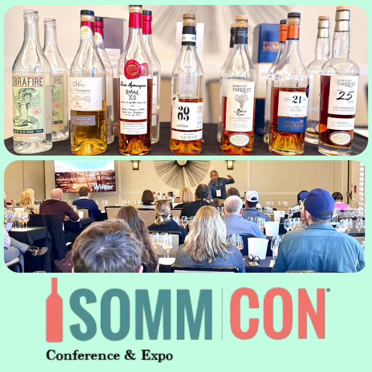 Finished my seminar “Exploring the Diversity of Armagnac!” Hope everyone enjoyed tasting and learning about Armagnac😃

#armagnac #armagnaceducater #bniaacademy #lovearmagnac #wsetspiritseducator #DipWSET #sommcon #sommelier #wsetdiploma #CircleOfWineWriters