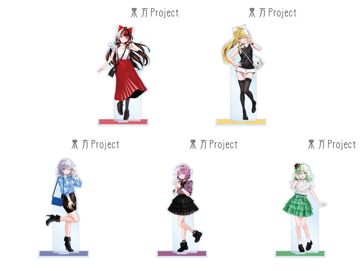 東方Project ブックオフ コラボ アクリルカード 西行寺幽々子