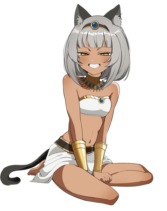 褐色エジプト猫耳ロリです
目つきが悪ければ悪いほど良いと思います 