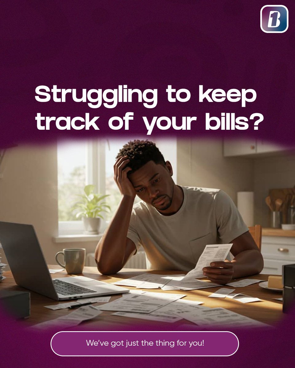 BillerOne_ng's tweet photo. One app for all your bills. Make smarter payments with BillerOne.
#billerone #seamlesspayment https://t.co/S8LLU65PGT