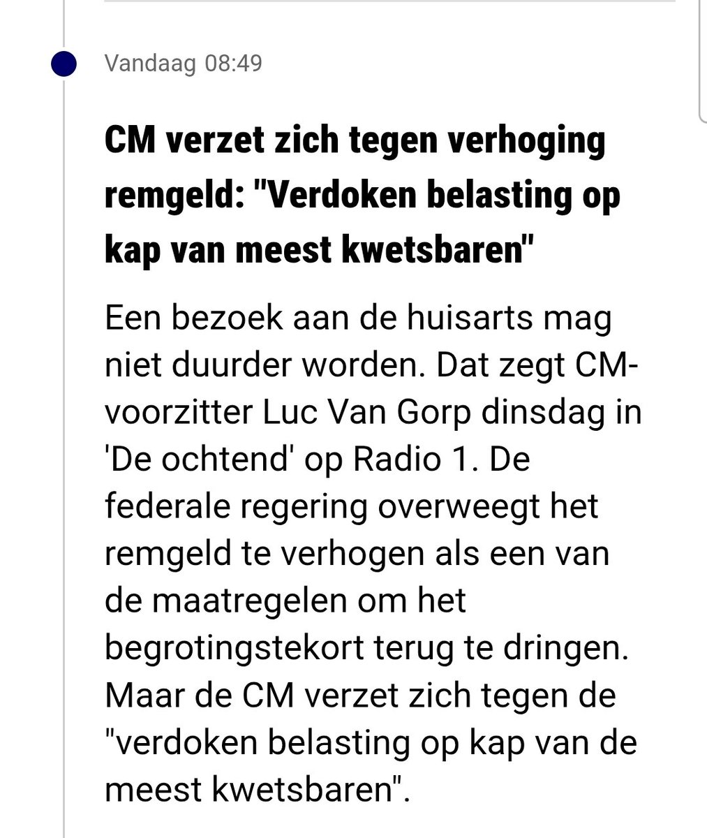GevaertThomas's tweet image. Zelf verhogen ze al jaren hun premies, vaak hoger dan de index, zitten ze tot hun oren verstrengeld met de politiek en grossieren ze in conflicts of interest.

Stilaan genoeg van al die hypocriete moralisten.

Remgeldverhoging ligt op tafel en zal er blijven liggen.