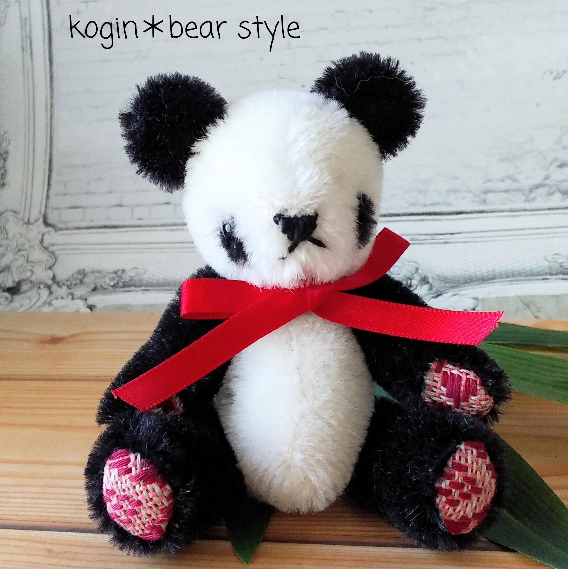 HARU BEAR】作家様のテディベア✳︎パンダ✳︎