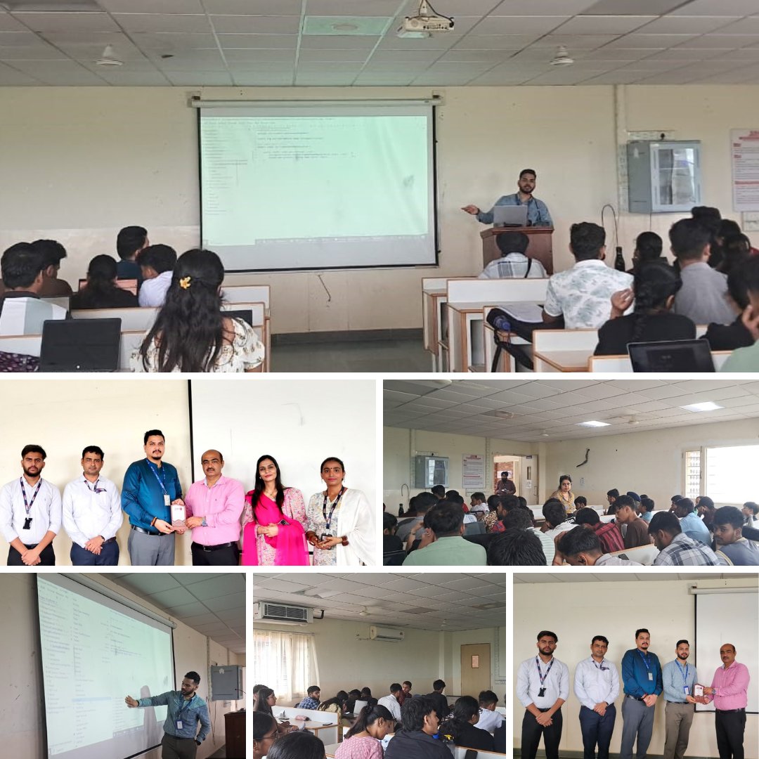 GnaUniversity's tweet image. GNA University proudly organized a Workshop on Java Spring Boot, providing students with hands-on learning and practical industry exposure.
#GNAUniversity #JavaSpringBoot #Workshop #CSEDepartment #TechTraining #IndustryExposure #LearningByDoing