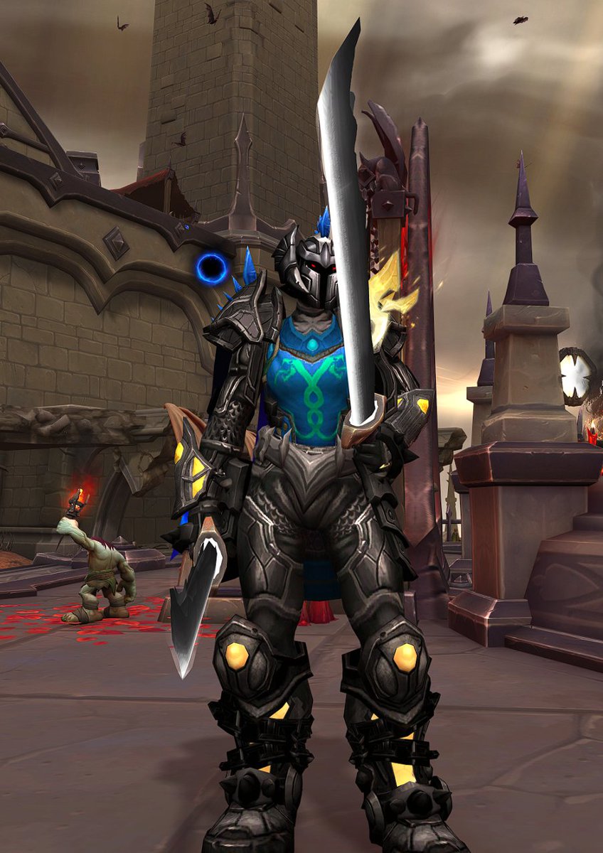 Klermara's tweet image. It was worth spending 2 years learning and working out patches to finally make an improvement to my own armor. And finally reveal the theme of duality, Light and Void in the soul of the character. And the Sith spirit in me is ineradicable. #worldofwarcraft #orc #epsilonwow
