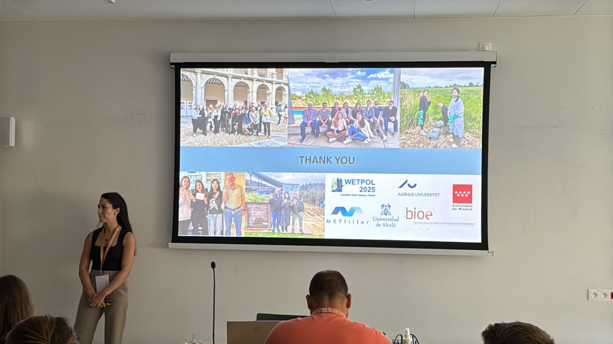 At #WETPOL25 in Gdansk, Poland, we are presenting  the removal of nitrogen compounds and greenhouse gases mitigation in real-scale microbial electrochemical-based treatment wetlands #METland