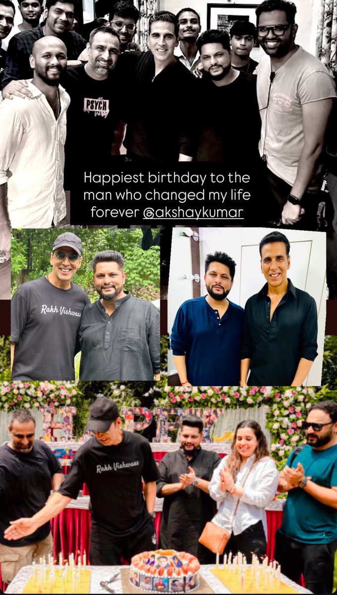 Happiest Birthday to the man who changed my life forever <a href="/akshaykumar/">Jolly Mishra - Asli Jolly from Kanpur</a> 

#AkshayKumar𓃵 #AkshayKumar  #akshaykumarbirthday #HappyBirthdayAkshayKumar