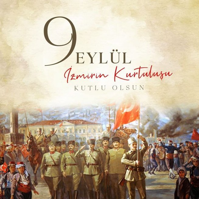 İyi ki kurtuldun #izmir 

#9EylülİzmirinKurtuluşu