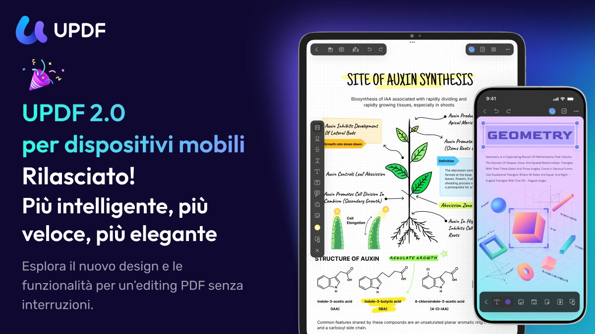 updfinit's tweet image. 🚀 UPDF 2.0 Mobile è arrivato!
Modifica, converti e gestisci i tuoi PDF ovunque tu sia.
📲 Scaricalo ora:
👉 iOS: apps.apple.com/it/app/updf-ed…
👉 Android: play.google.com/store/apps/det…
#UPDF #PDF #PDFeditor #AI #AppMobile #Produttività #DocumentiDigitali #iOS #Android #SmartWork
#updf2