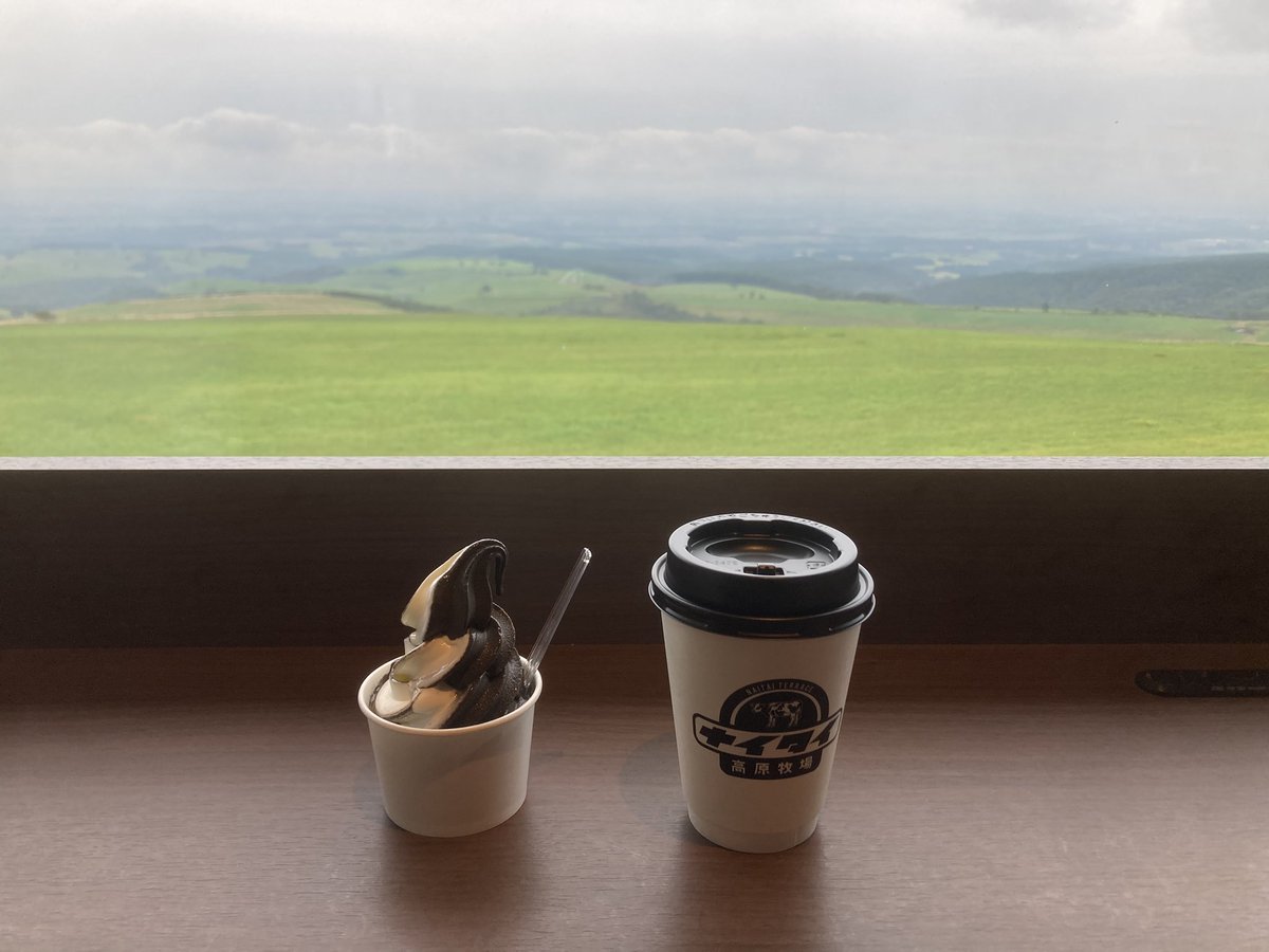 銀泉台→三国峠→ ナイタイ高原牧場に来た！