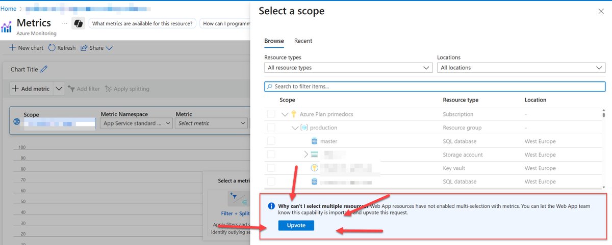 I really like the AI stuff, but please <a href="/Azure/">Microsoft Azure</a> ... do this instead... this would be 100x better then another Copilot thing (I hit the "Upvote" button multiple times...) #Azure #Microsoft