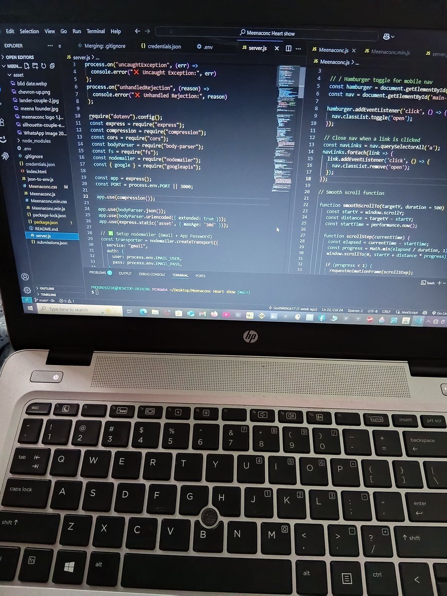 Still learning, still building 💻  
Every day I code, I realize how much more there is to learn — and that’s what keeps it exciting.  

From HTML, CSS &amp; JavaScript to Node.js &amp; Express, I’m learning to love the process, not just the result.  

Just start. Keep going.

 #WebDev
