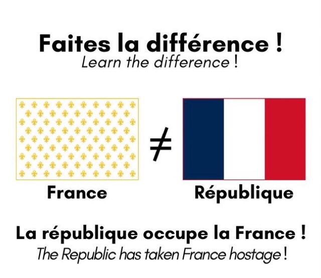 On ne hisse que le drapeau blanc, Madame Dufront, nous ne reconnaissons pas votre torchon, né sur un mensonge, grandi sur le génocide de Vendée qui fut l’équivalent de 500 7 octobre, pérennisé en 1870 sur une défaite et la chute d’un homme intègre.

Allez donc vous hisser en