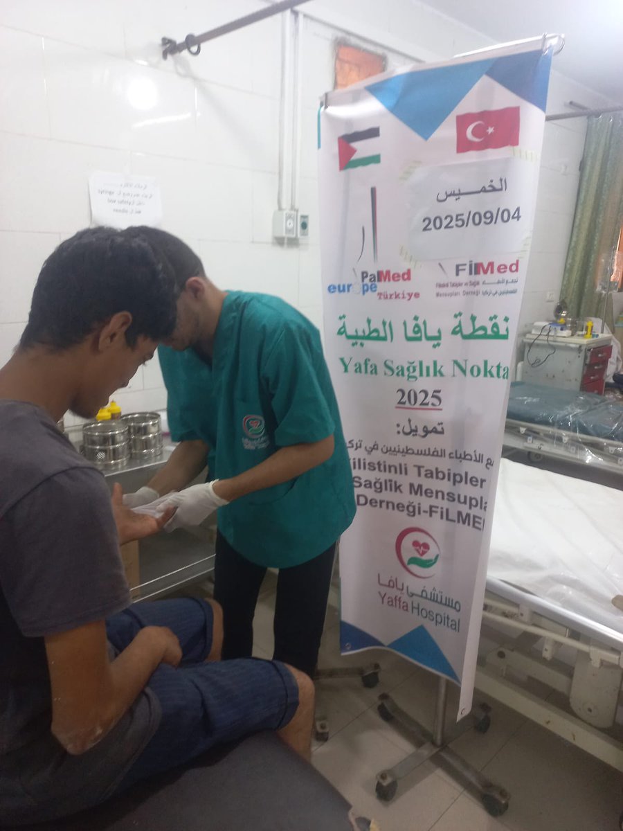 FILMEDdernegi's tweet photo. Gazze'de
Sağlık noktalarımızda halkımıza hizmet vermeye devam ediyoruz. https://t.co/eeE6V57Hcw