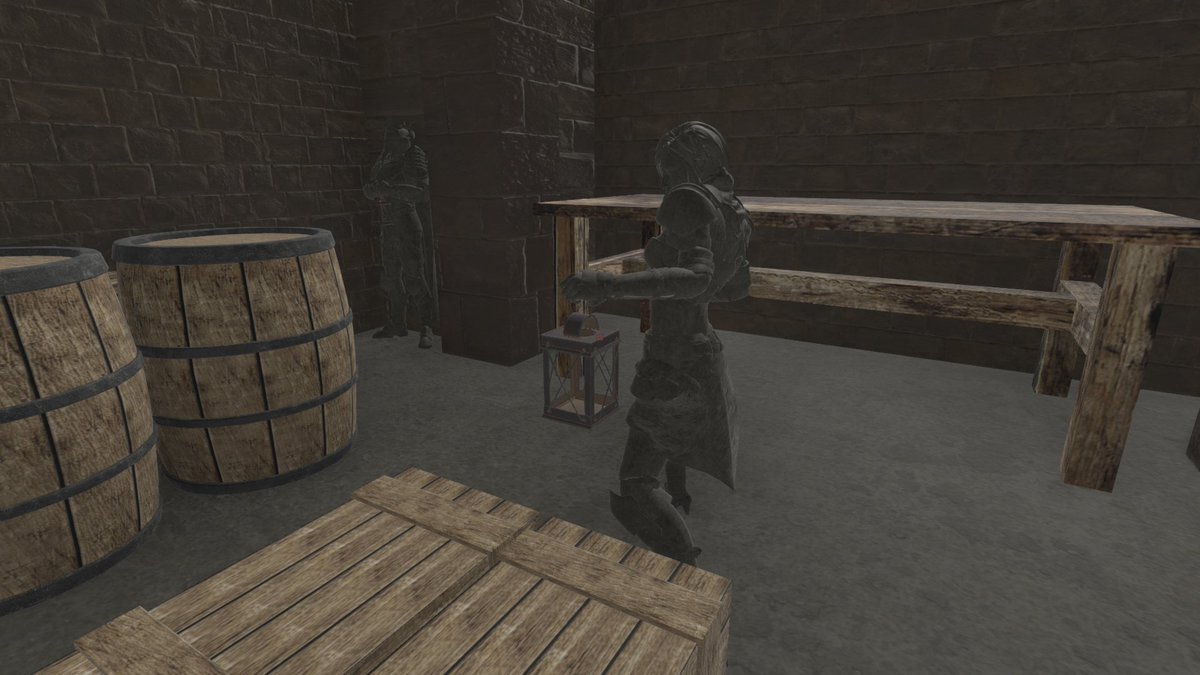TKTileira's tweet photo. ゲーム内で作ったフロアのデータを持ってこれた
コライダーを設定しないと歩けないけどゲーム内の空間そのまま再現できそう https://t.co/JEiVvSlubM