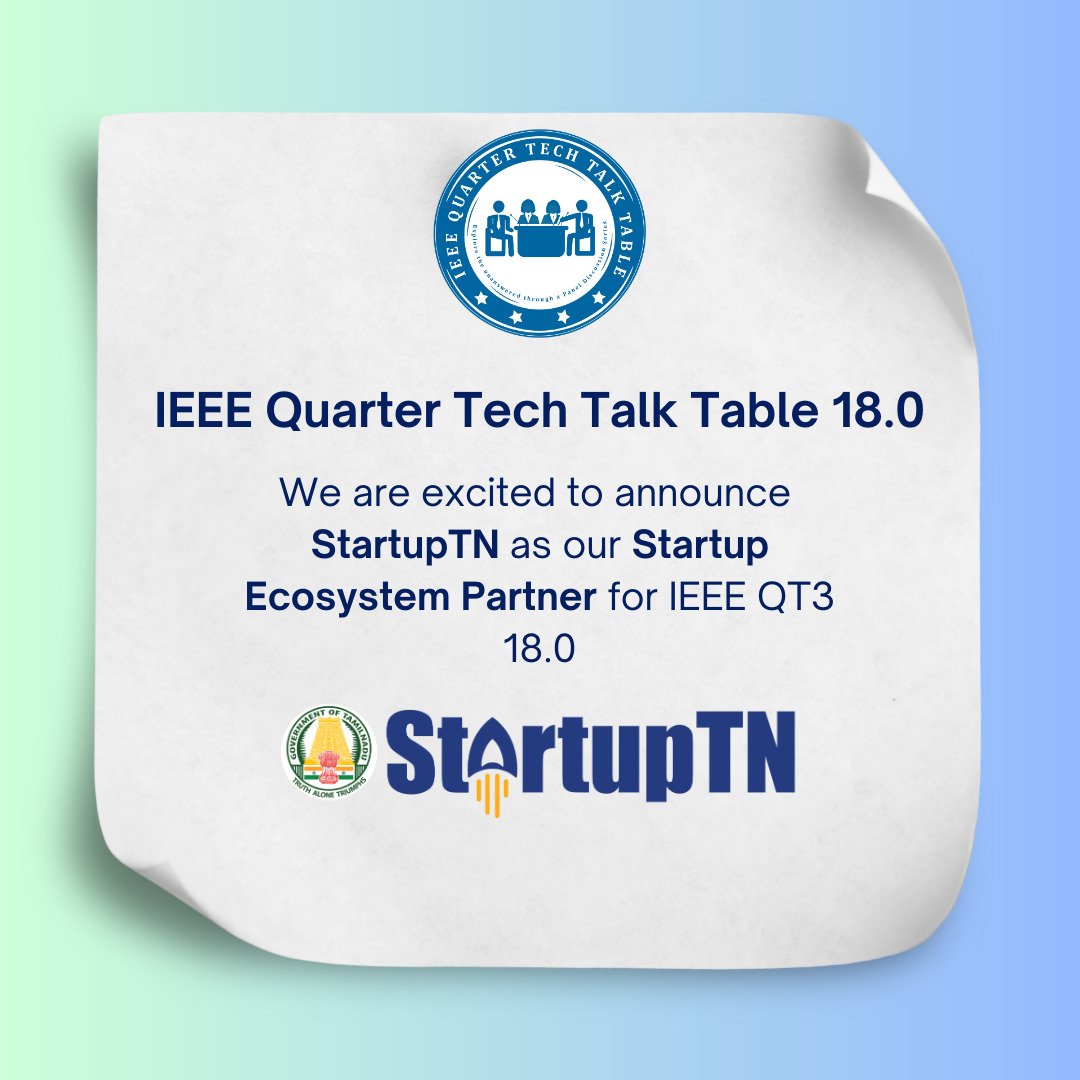 Quarter Tech Talk Table Series (@ieeeqt3) on Twitter photo ๐ข ๐๐๐๐ ๐ค๐ง๐ฏ ๐ญ๐ด.๐ฌ ๐ฑ ๐ฆ๐๐ฎ๐ฟ๐๐๐ฝ๐ง๐ก
We are delighted to announce ๐ฆ๐๐ฎ๐ฟ๐๐๐ฝ๐ง๐ก as our official ๐ฆ๐๐ฎ๐ฟ๐๐๐ฝ ๐๐ฐ๐ผ๐๐๐๐๐ฒ๐บ ๐ฃ๐ฎ๐ฟ๐๐ป๐ฒ๐ฟ for the 18th edition of ๐ค๐๐ฎ๐ฟ๐๐ฒ๐ฟ ๐ง๐ฒ๐ฐ๐ต ๐ง๐ฎ๐น๐ธ ๐ง๐ฎ๐ฏ๐น๐ฒ (๐ค๐ง๐ฏ). ๐
#IEEEQT3 #QuarterTechTalks #Startup ๐ข ๐๐๐๐ ๐ค๐ง๐ฏ ๐ญ๐ด.๐ฌ ๐ฑ ๐ฆ๐๐ฎ๐ฟ๐๐๐ฝ๐ง๐ก
We are delighted to announce ๐ฆ๐๐ฎ๐ฟ๐๐๐ฝ๐ง๐ก as our official ๐ฆ๐๐ฎ๐ฟ๐๐๐ฝ ๐๐ฐ๐ผ๐๐๐๐๐ฒ๐บ ๐ฃ๐ฎ๐ฟ๐๐ป๐ฒ๐ฟ for the 18th edition of ๐ค๐๐ฎ๐ฟ๐๐ฒ๐ฟ ๐ง๐ฒ๐ฐ๐ต ๐ง๐ฎ๐น๐ธ ๐ง๐ฎ๐ฏ๐น๐ฒ (๐ค๐ง๐ฏ). ๐
#IEEEQT3 #QuarterTechTalks #Startup