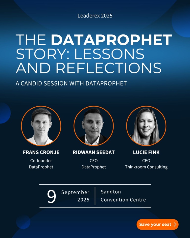 Knife Capital 🔪 (@knifecap) on Twitter photo Behind every successful #innovation story are lessons learned the hard way. Later today at #Leaderex2025, <a href="/LucieFink3/">Lucie Fink</a> will join Frans Cronje & Ridwaan Seedat from <a href="/_datakophet/">DataProphet</a> for a conversation on what it really takes to implement #AI-driven #transformation in #manufacturing. Behind every successful #innovation story are lessons learned the hard way. Later today at #Leaderex2025, <a href="/LucieFink3/">Lucie Fink</a> will join Frans Cronje & Ridwaan Seedat from <a href="/_datakophet/">DataProphet</a> for a conversation on what it really takes to implement #AI-driven #transformation in #manufacturing.