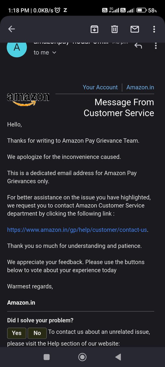 SHOURYASAXENA1's tweet photo. @amazonIN As a victim of scam which you did with me you marked my order delivered for order id - 405-3489639-8985947
@ndtv @IndiaToday @ANI @aajtak @jagograhakjago @kunalkamra88 @dhruv_rathee @stufflistings @TechnicalGuruji @timesofindia 

 #amazonscam #JeffBezos #IndiaScammed https://t.co/KqQfmME3TY