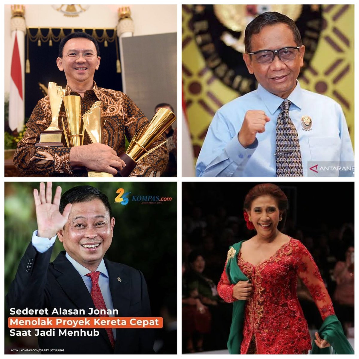 Jika 4 Orang Ini Bergabung Di Kabinet Merah Putih Setuju Tidak Twips?

1 A HOK Menteri BUMN
2 Prof Mahfud MD Jaksa Agung
3 Jonan Menhub
4 Susi Menteri Kelautan
5 .....
6 .....
Isi Orang² Jujur Dan Berkompeten Di Kolom Komentar Dan Tag Presiden <a href="/prabowo/">Prabowo Subianto</a> <a href="/bang_dasco/">Prof. H. Sufmi Dasco Ahmad</a>