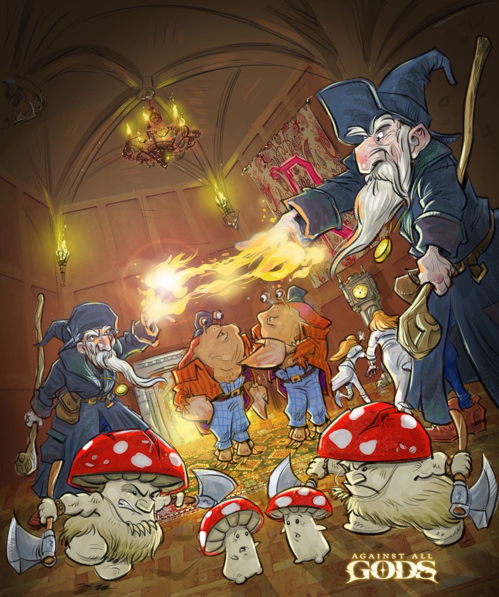 1 tower, 4 universes, 20 playable characters. At least one party has to succeed, right?… Right? 

S2 Ep 5 - ‘Four Play’ is out now! Listen for free wherever you get your podcasts! 

#dnd #ttrpg #dnd5e #ttrpgcommunity #dndart #fantasyart