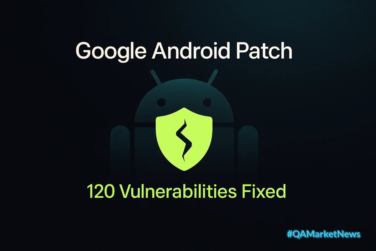 aqua_testing's tweet image. Attention 🤖 Android teams: Google just patched 120 Android flaws, inc. 2 active zero-days + a Linux Kernel flaw. QA teams: time to update regression & security testing on mobile apps!
Prioritize vulnerability scanning & fast patch cycles. Stay safe!
#Vulnerability #AndroidQA
