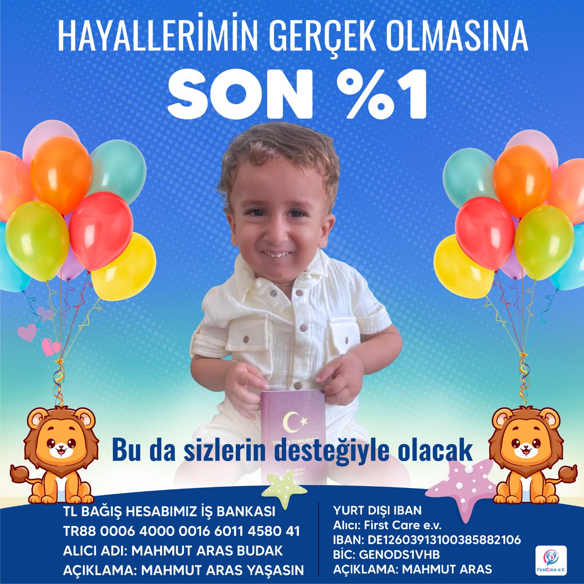 MAHMUT ARAS ELİNDE PASAPORTLA BEKLİYOR

HAYDİ BİR OMUZ VERİN BUGÜN BİTİRELİM KAMPANYAYI.