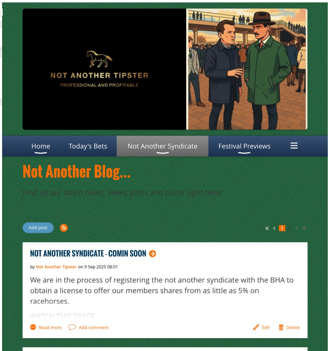 notanothertipst's tweet image. 🚨COMING SOON 🚨

NOT ANOTHER SYNDICATE 

#HorseRacing #Ownership