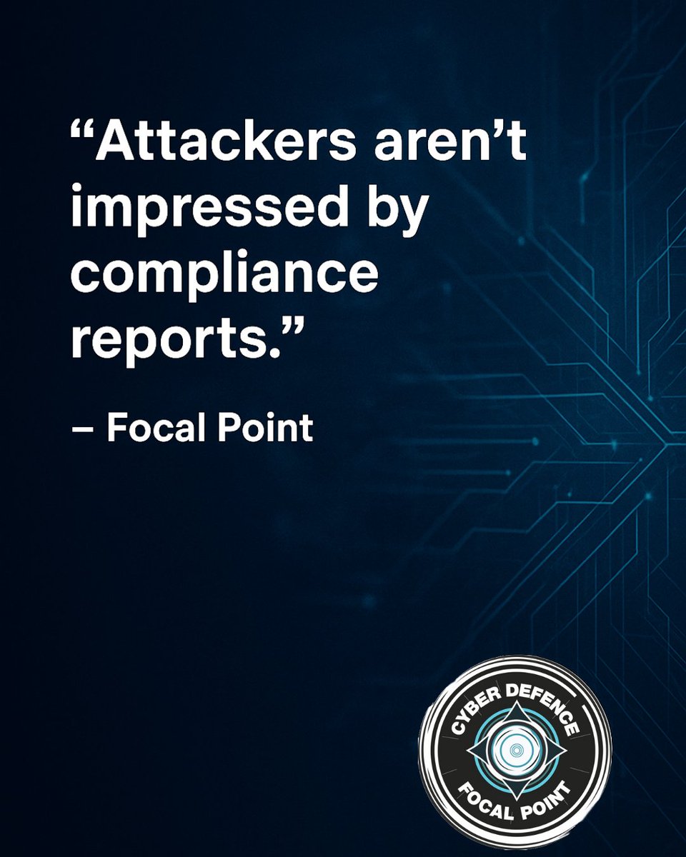 #NIS2 is here. But compliance isn’t strategy.
It’s the start. Not the finish line.
At <a href="/focalpointsprl/">FOCAL POINT sprl</a>, we help orgs turn requirements into real resilience.
Because attackers don’t care about your audit report.
#NIS2 #CyberSecurity #FocalPoint