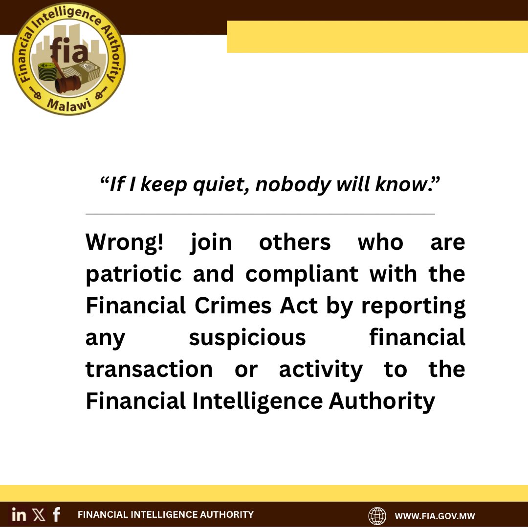 Financial crimes awareness