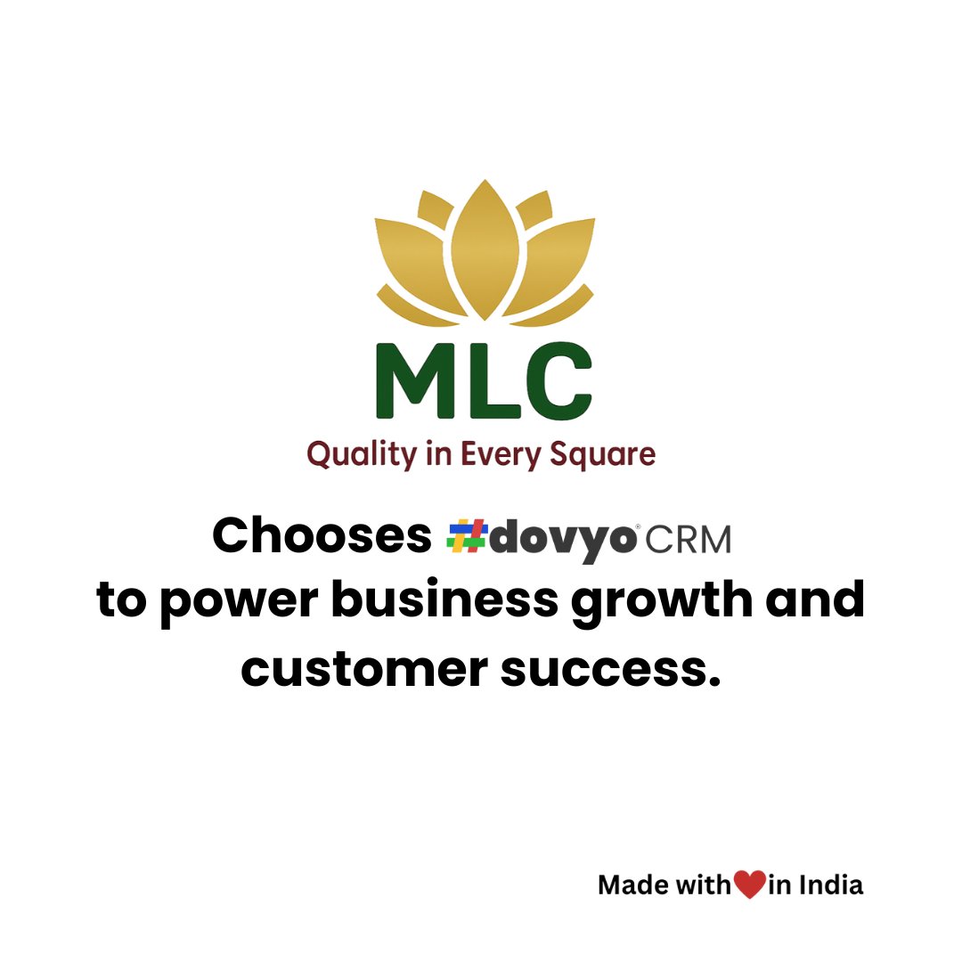 dovyotech's tweet image. Mahalakshmi Cerramics hands with #dovyo CRM to elevate customer relationship management, streamline operations, and drive business growth #dovyoCRM, #CRMforbusiness #businessgrowth, #successtogether, #CRM. hashdovyo.com