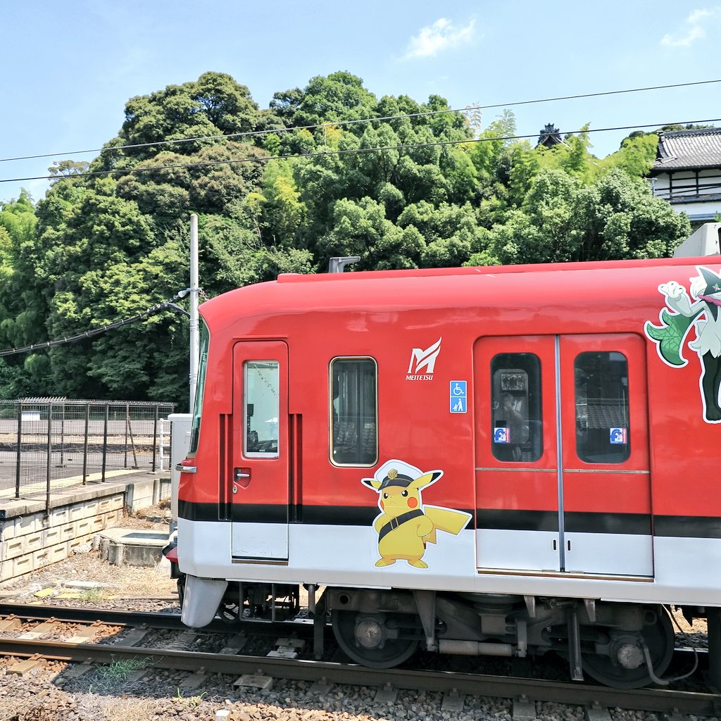 W9WbnPKi68px3pz's tweet photo. #名鉄
#3701F
ポケモンメガスタンプラリー2025ラッピング②
実のところポケモンってピカチュウ位しか知らないんだよね😎
8/20撮影 https://t.co/oW9OQn7ben