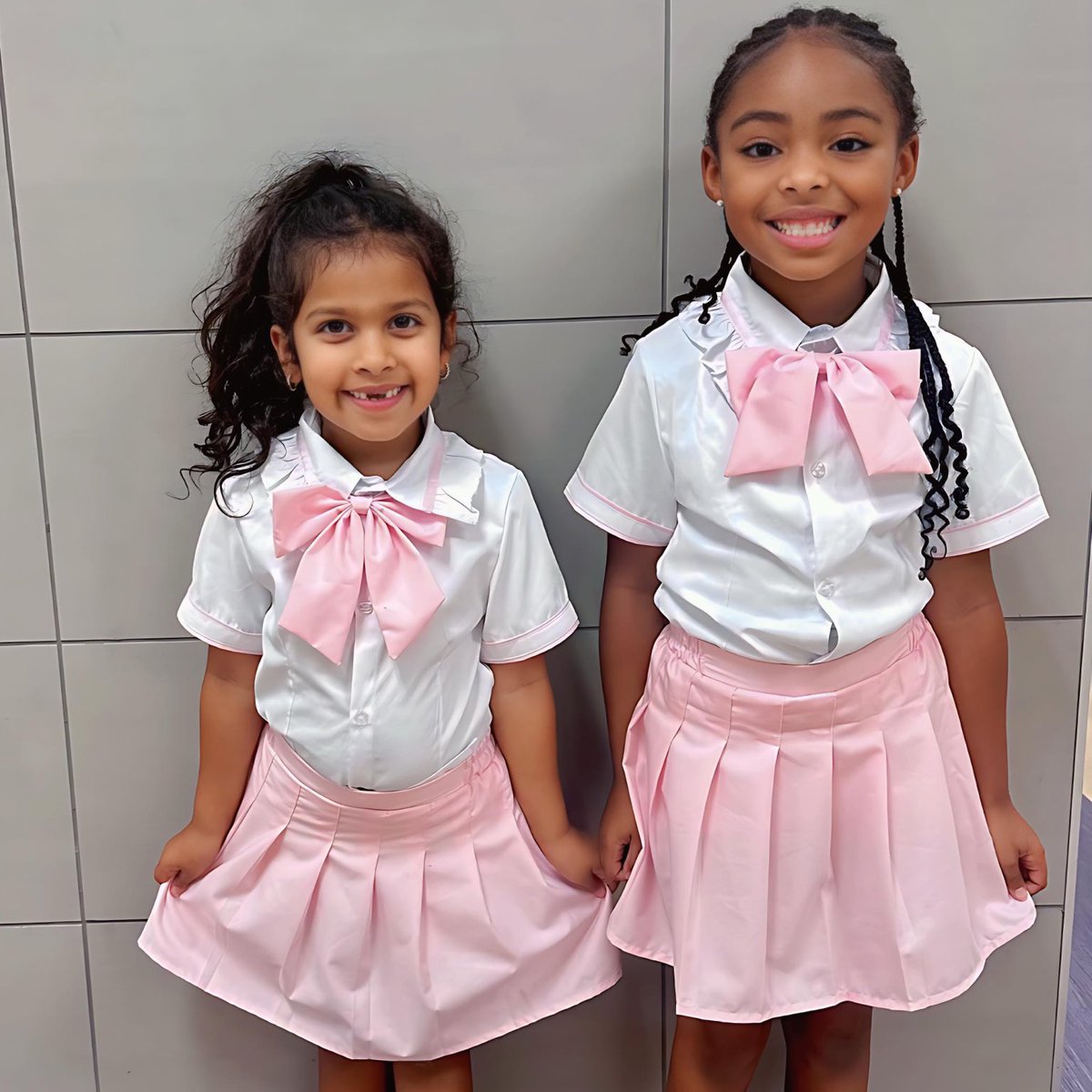 A must see from National Bow Tie Day! 🎀#BeautyAndBrains #StripesWellEarned #SealedWithABow #ROYAL #SBEBengals #NationalBowTieDay #PrettyInPink