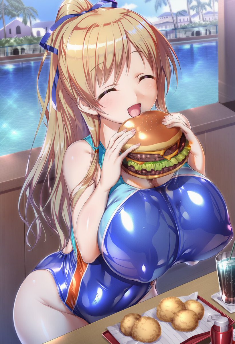 おっひるー　おっひるー

彼女はよく動くぶん　よく食べる

いっぱい食べる君が好き