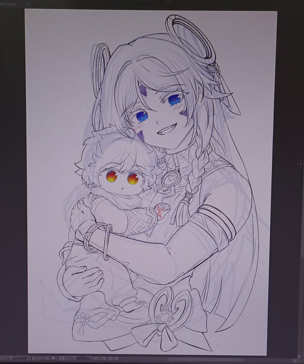 squishysuraime's tweet photo. .......this is gonna take a while 
the cloth is quite challenging https://t.co/EoduwwDhsT