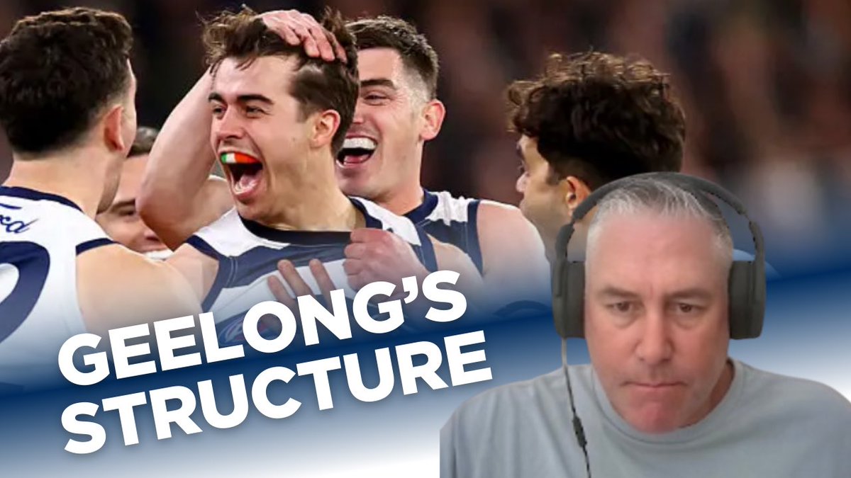 JeffWhite34's tweet image. Here’s the key adjustment the @GeelongCats made from round 15 to their qualifying win over Brisbane — brilliant coaching. 
@First__Use analysis 🧐 

Watch 👉🏼 youtu.be/wQS58kXthe8?si…