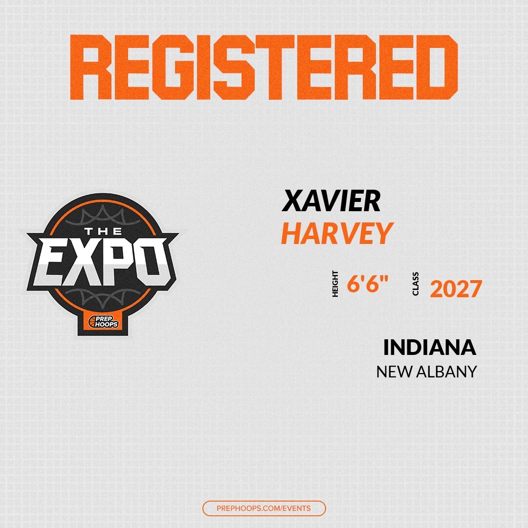 Welcome Class of 2027 Xavier Harvey (<a href="/XavierHarvey24/">Xavier Harvey</a>) of New Albany HS to the <a href="/PrepHoopsKY/">Prep Hoops Kentucky</a> Showcase @ MidAmerica Sports Center East. 

🔥🏀 #PHExpoKY 🏀🔥

Register NOW! 👇  
events.prephoops.com/e/1560/registe…