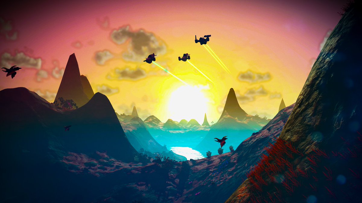 🌄
#NoMansSky <a href="/hellogames/">Hello Games</a> <a href="/NoMansSky/">Sean Murray</a> <a href="/LNC_CARMESI/">FEDERACIÓN GALÁCTICA CARMESÍ</a> #OurNMSuniverse