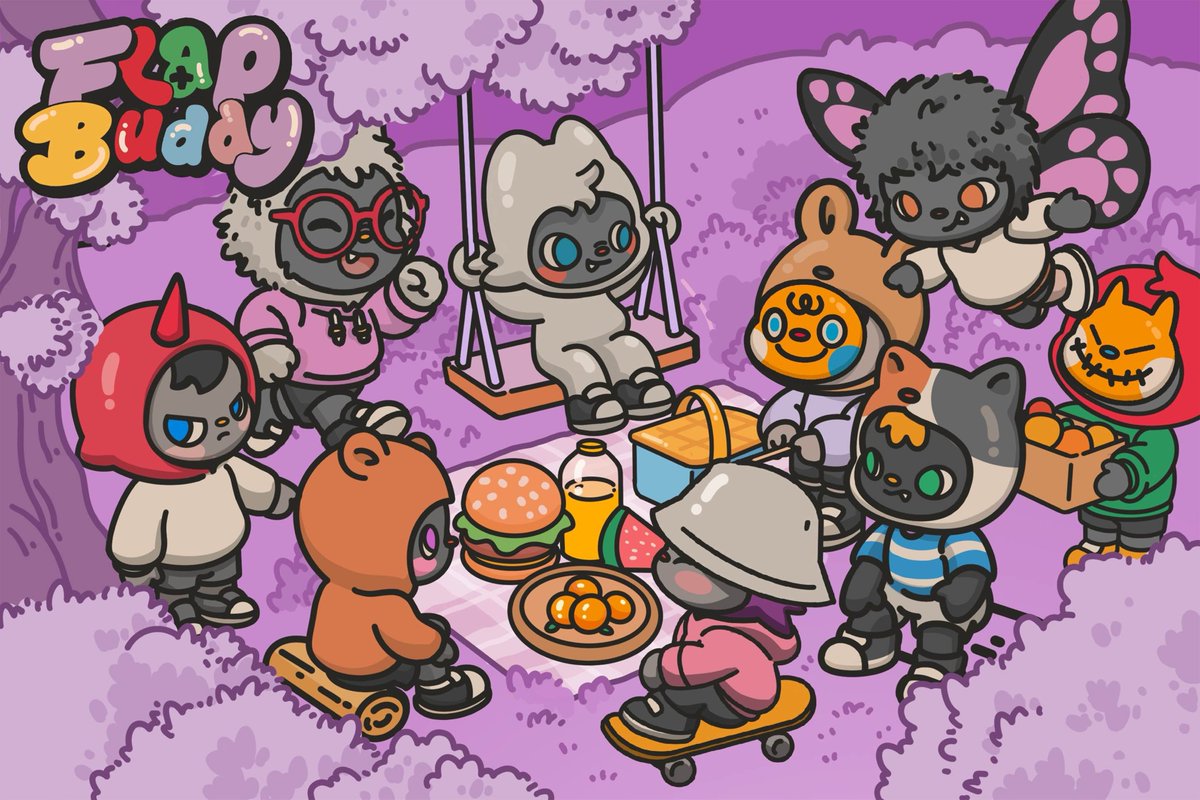 ✨ Since day one, Flap has been built with your trust, support &amp; companionship 🦋

Our players are not just users, you’re our mentors, partners &amp; friends 💜 We have always hoped to bring everyone together to explore the truly fun, community-driven world of memes.

After months of