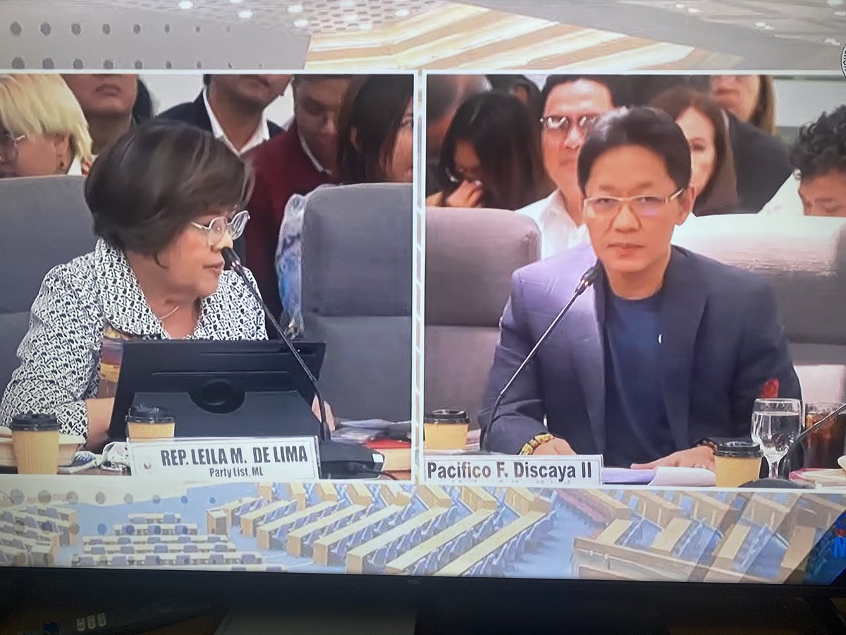 the “DOJ SECRETARY” Liela De Lima is BACK.