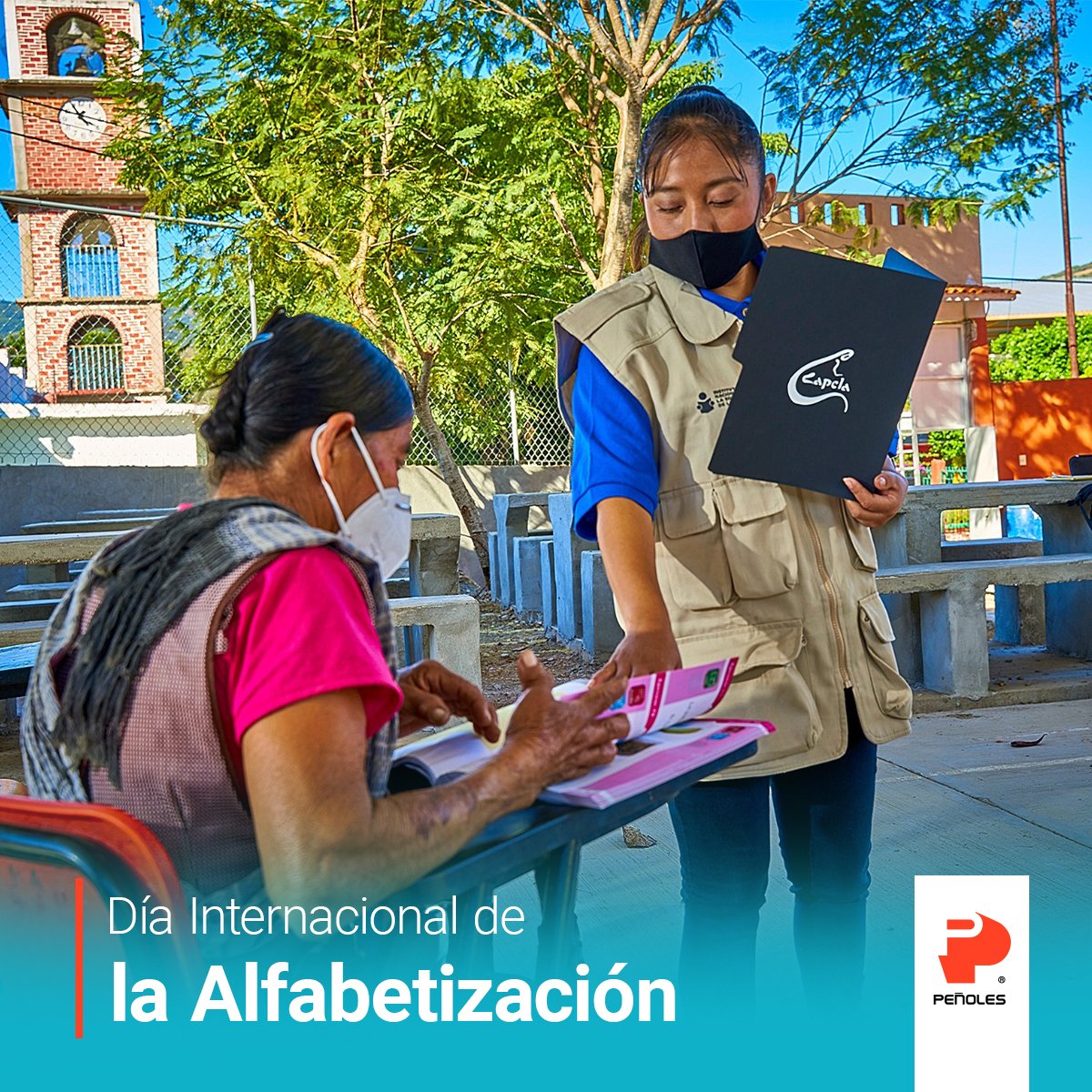 Apoyamos iniciativas que promueven la alfabetización como base para el desarrollo personal, comunitario y social.