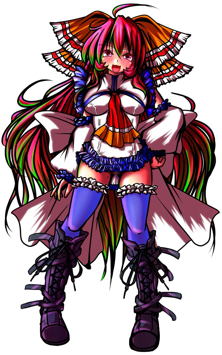 #このタグを見た人は自分の絵の太ももをのせる 