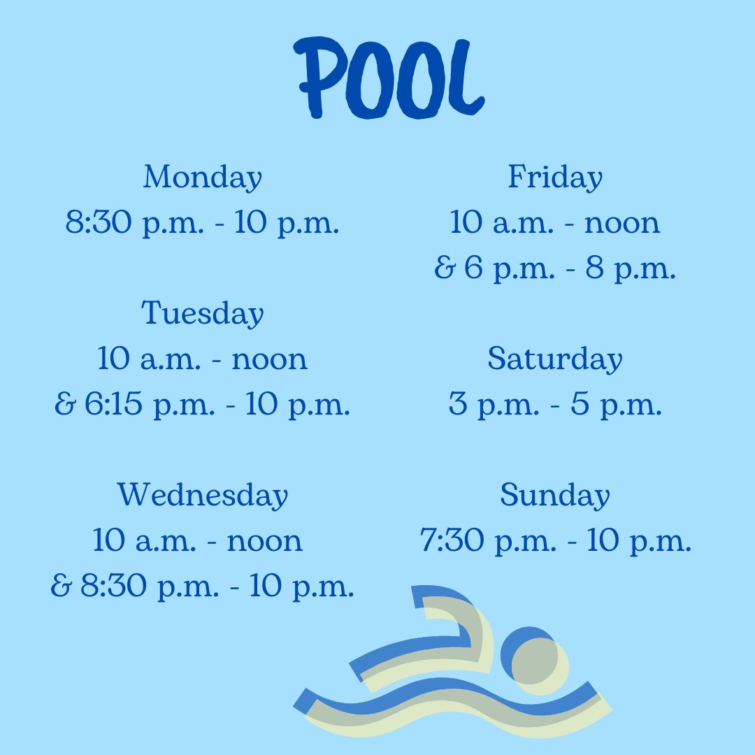 Elmen Center fall semester hours just dropped ‼️‼️‼️