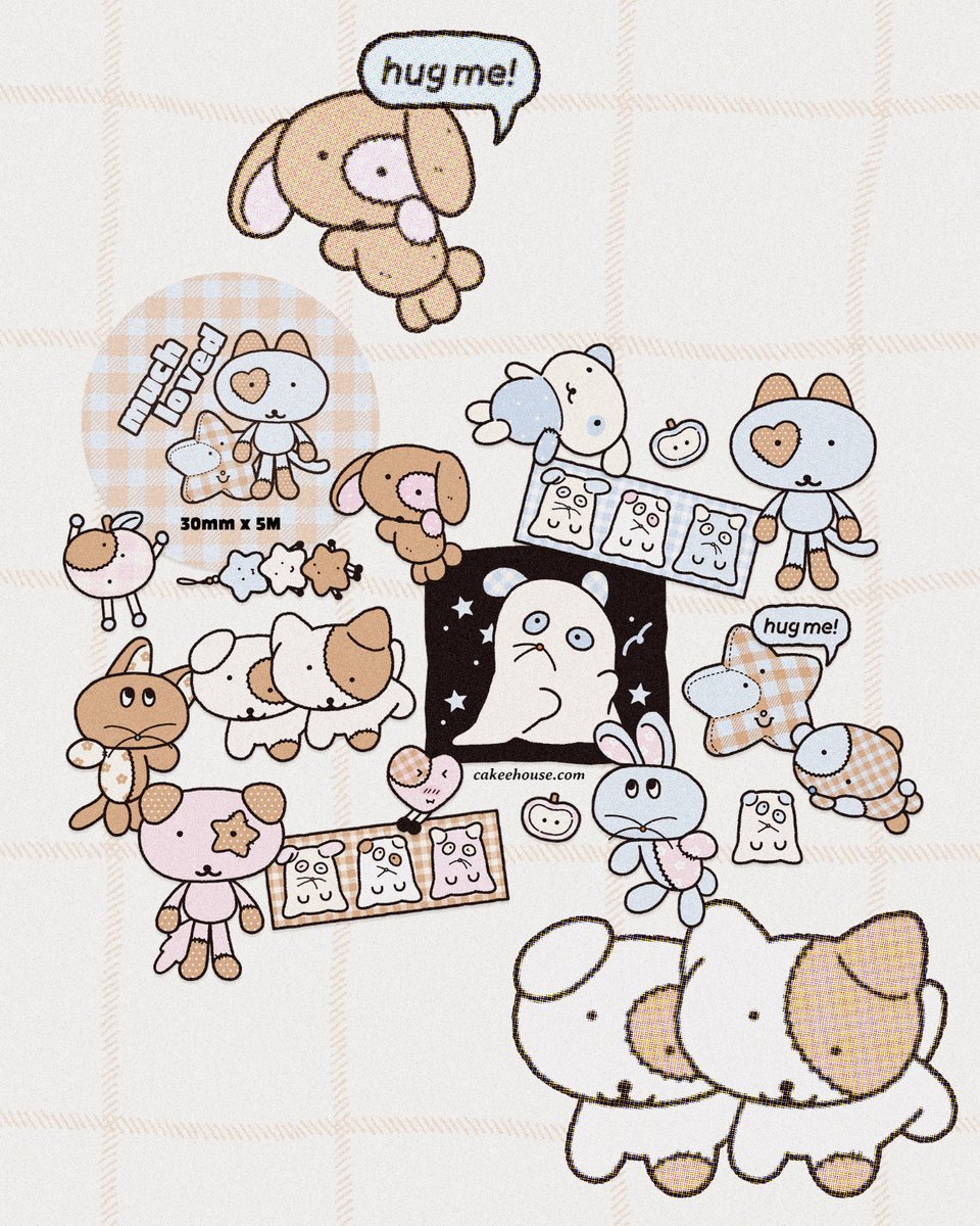 제작 중인 오랜만의 새 키스컷 . . .
누더기 친구들 🪡🩹🧸