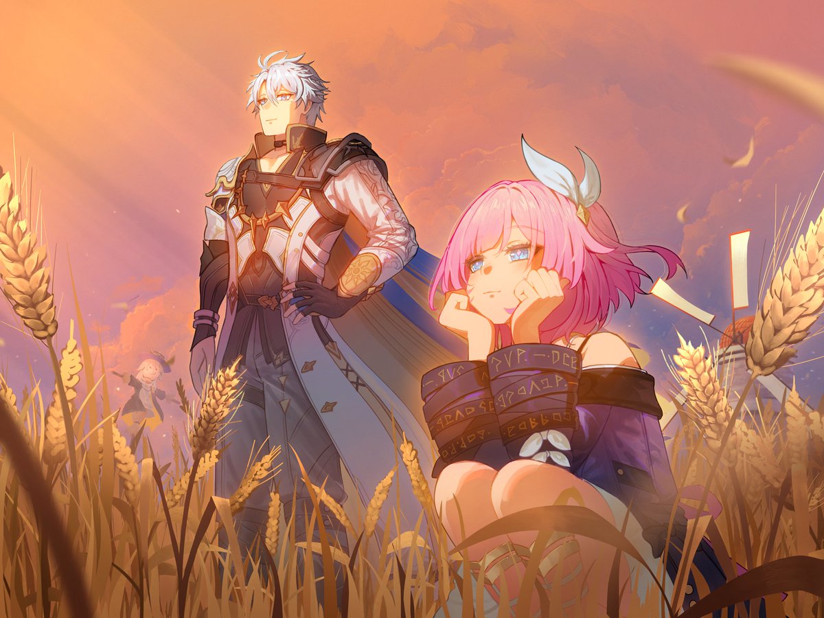 "Towards a new Morning Dawn"

#HonkaiStarRail #Cyrene #Phainon