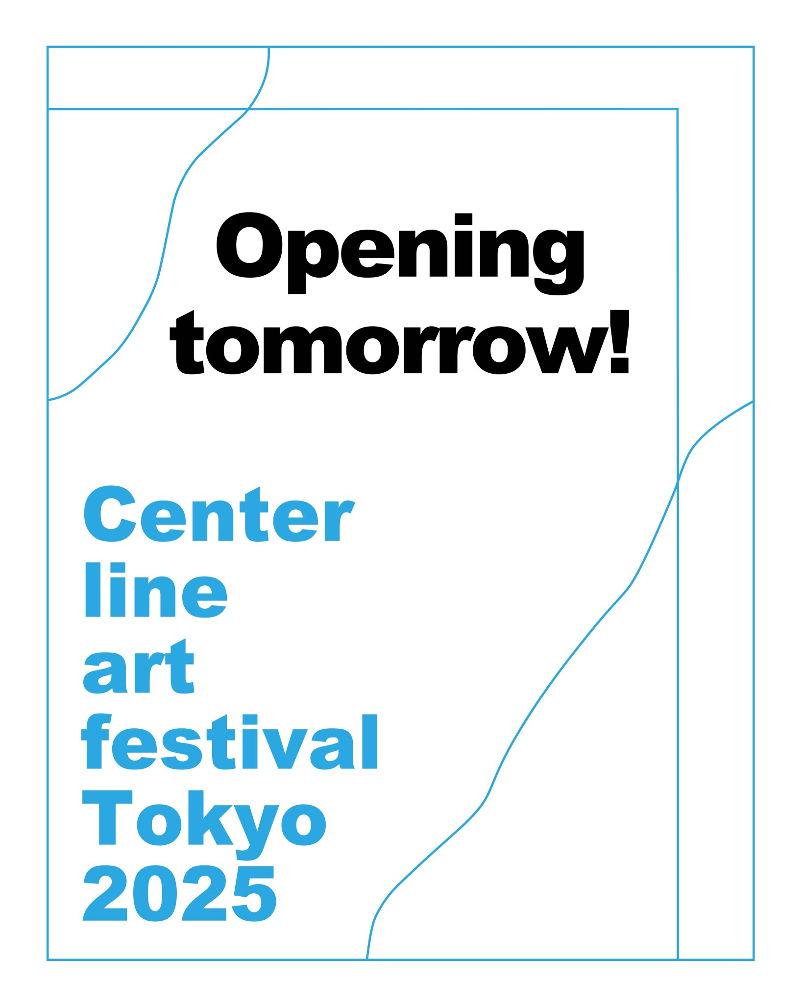 Center line art festival Tokyo on X: 