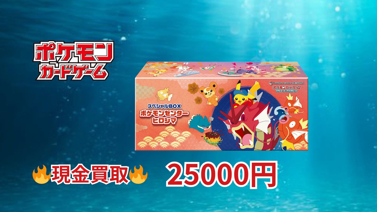 ポケモンセンター ヒロシマ スペシャルBOX シュリンク付き 商品