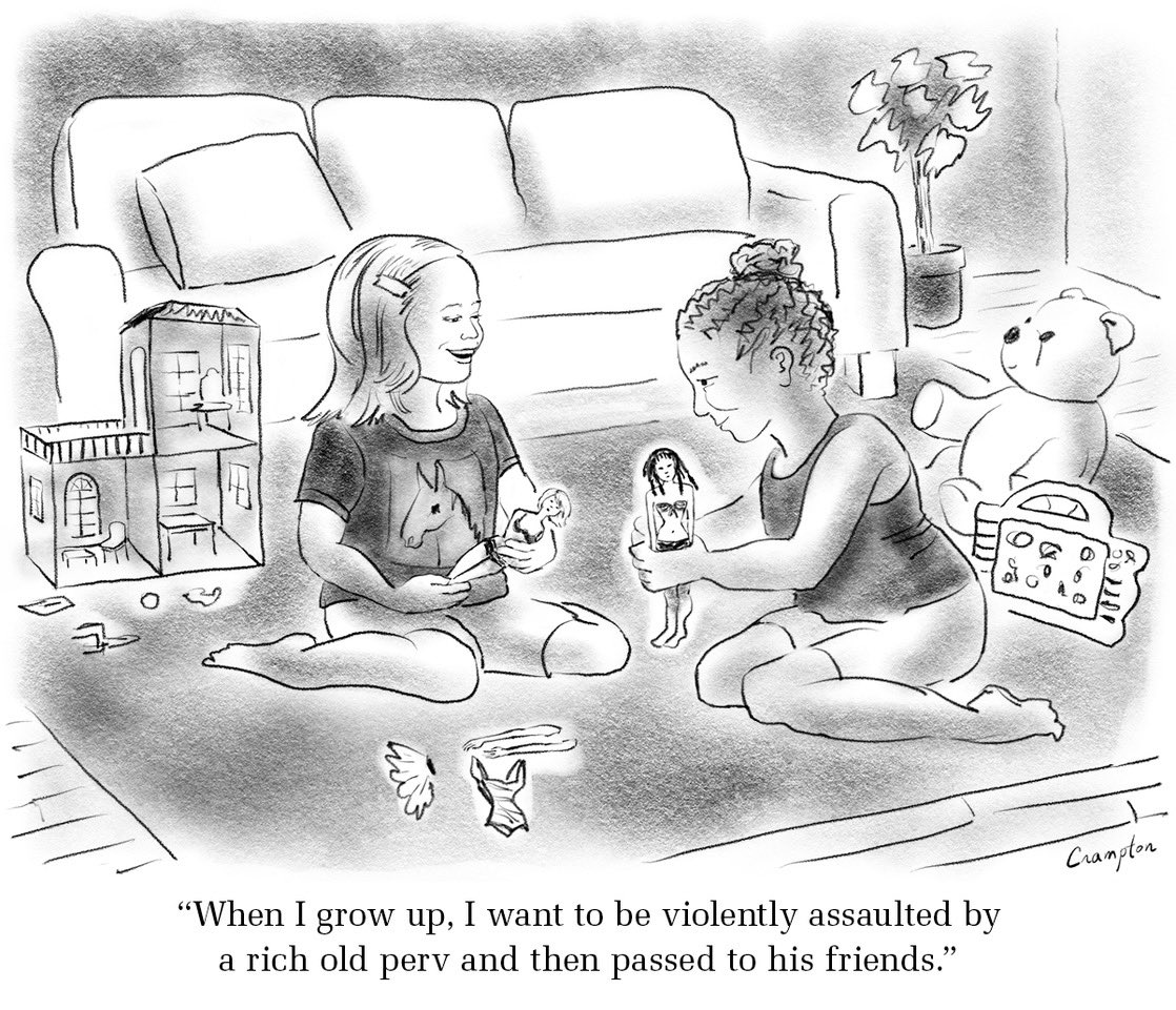 Reposting. Yes, trigger warning. #Epstein