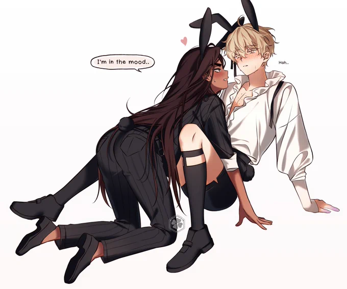 I'm obsessed with the new bunny art #ALNST #에이스테 #hyuluka